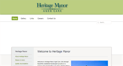 Desktop Screenshot of heritagemanor.com.au